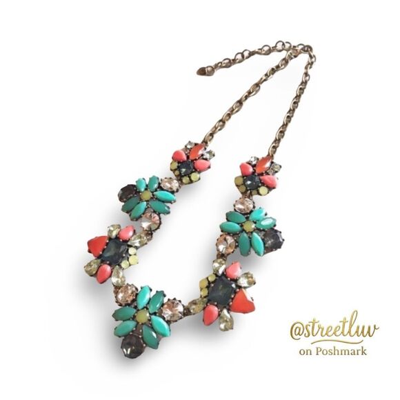 Stella & Dot Elodie Statement Necklace NWT